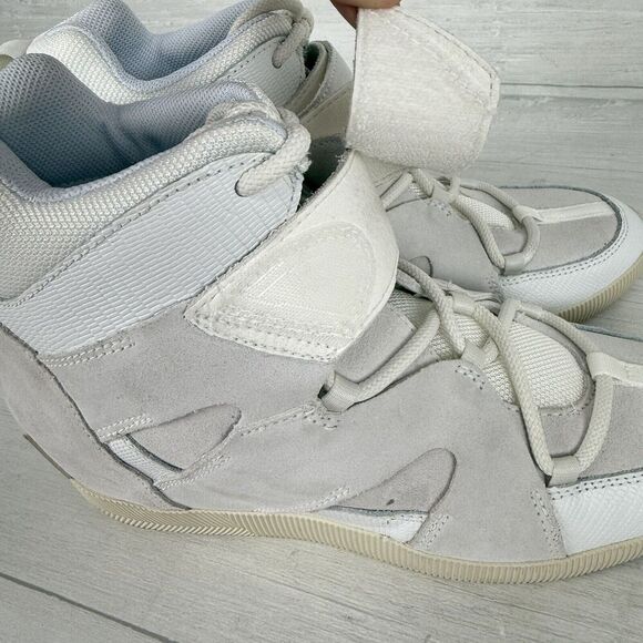 Sorel Out N About Sport Womens 10 Lace Up Wedge Boot Waterproof White Sneakers - Picture 8 of 11